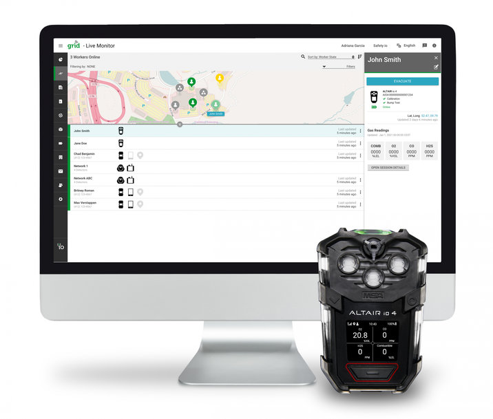 Le détecteur de gaz ALTAIR IOTM 4 peut désormais être commandé auprès de MSA Safety